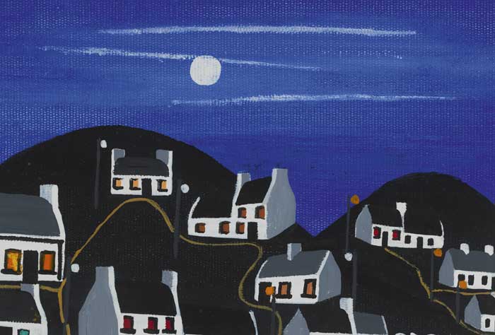 TORY ISLAND BY MOONLIGHT, 2003 by Patsy Dan Rodgers (b.1945) at Whyte's Auctions