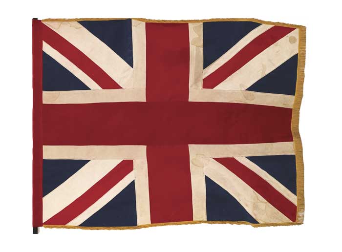 1912. Ulster Volunteer Force Inauguration - Union flag at Whyte's Auctions