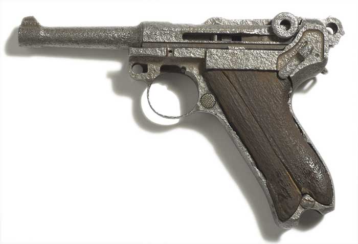 Circa 1914 Luger pistol, hidden on a County Tipperary farm at Whyte's Auctions