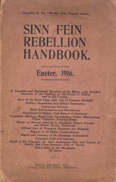 1916 Sinn Fin Rebellion Handbook by Weekly Irish Times at Whyte's Auctions