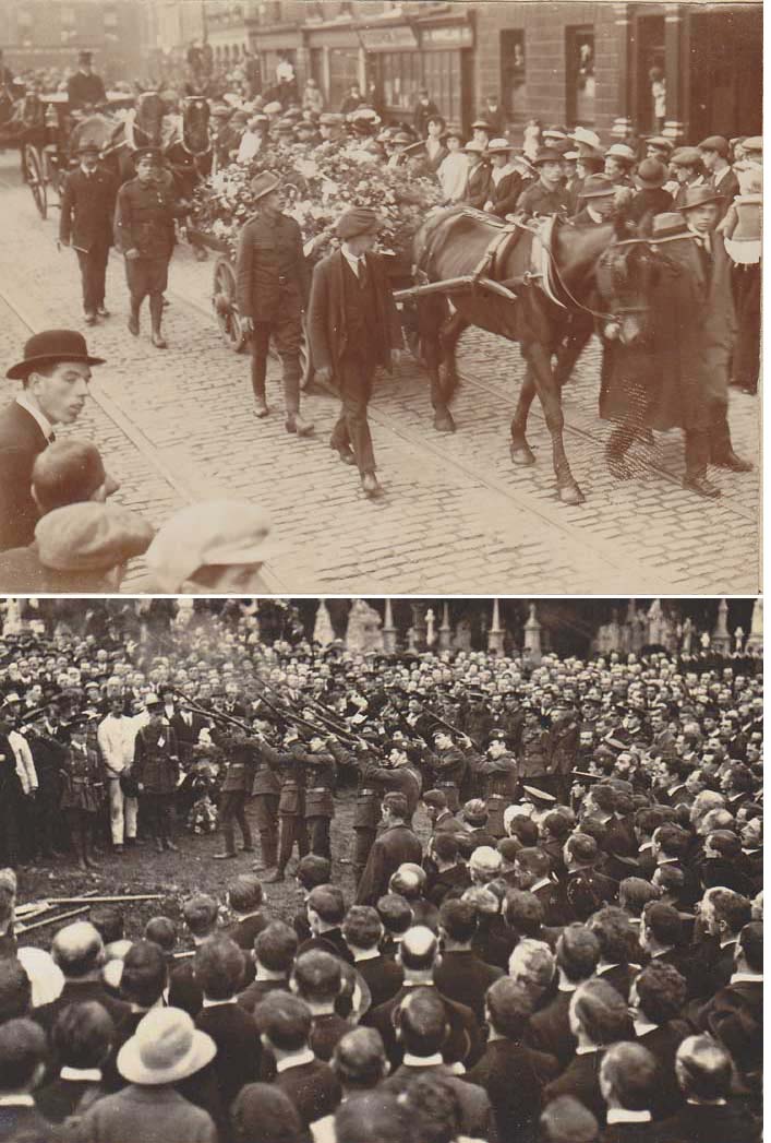 1917 Funeral of Thomas Ashe collection of photographs at Whyte's Auctions