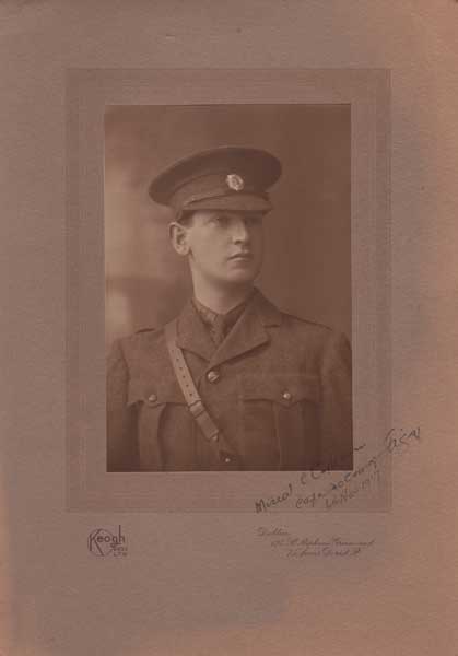 1916. Captain Michael Collins, Irish Volunteers, signed photograph at Whyte's Auctions