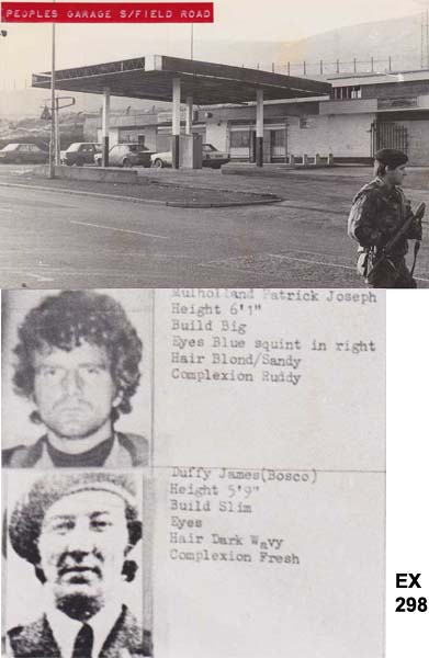 1970s Security Forces, Northern Ireland, "ID book" with photographs and description of leading republicans at Whyte's Auctions
