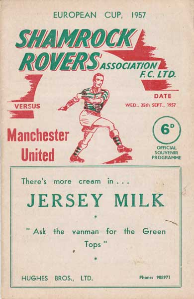 1955-1959. Manchester United collection of programmes at Whyte's Auctions