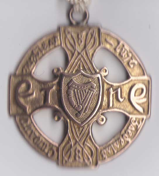 1920 Cumann na g Cleas-luith Gaedhealach (GAA) 8 Miles Cycling Championship Ireland gold medal to John Furlong at Whyte's Auctions