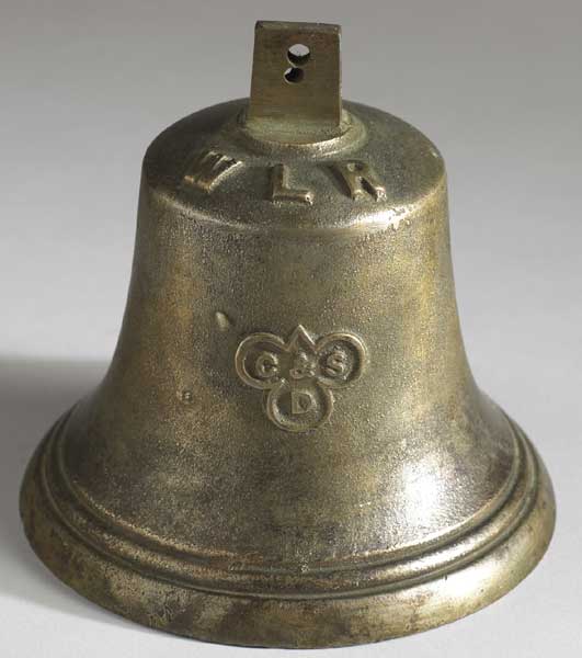 Circa 1850 Waterford & Limerick Railway engine bell at Whyte's Auctions
