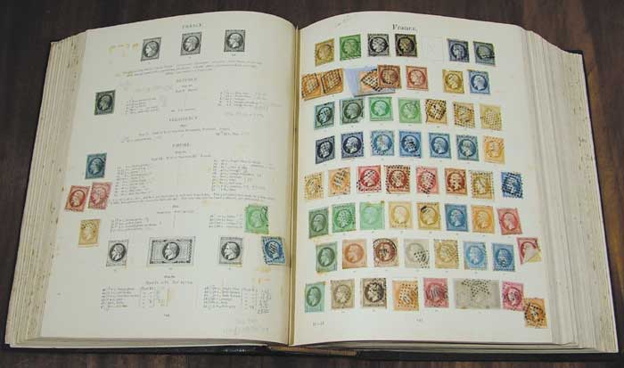 1840-1898: Imperial Stamp Album (Foreign Countries) containing a valuable collection at Whyte's Auctions