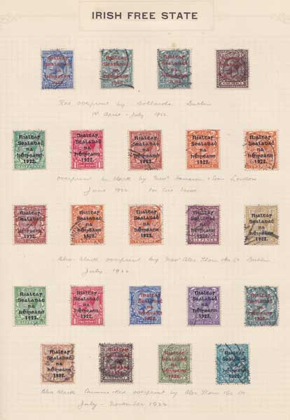 1922-1958 Irish Postage Stamp Collection at Whyte's Auctions