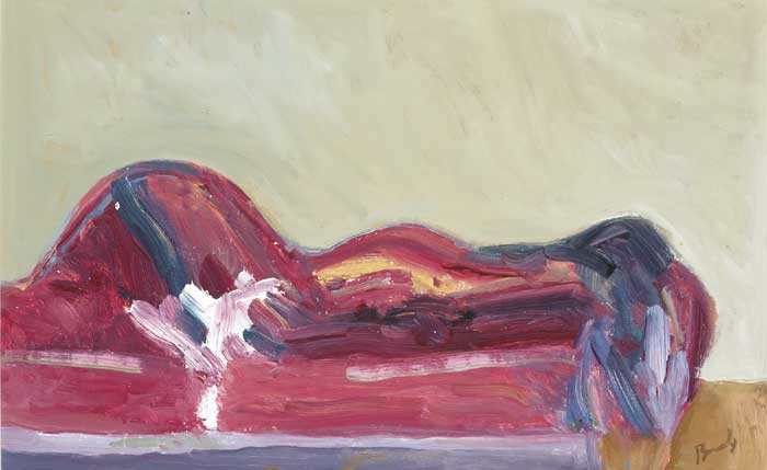 WHISTLER'S STUDIO COUCH STUDY, 1995 by Charles Brady HRHA (1926-1997) at Whyte's Auctions