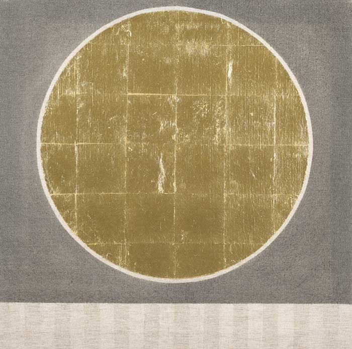 GOLD PAINTING 11.94 by Patrick Scott HRHA (1921-2014) at Whyte's Auctions