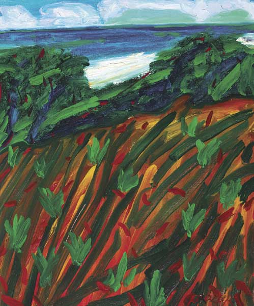 SULLIVAN'S FIELD, 1986 by William Crozier HRHA (1930-2011) at Whyte's Auctions