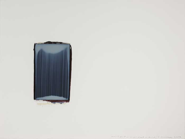 UNTITLED (BLUE) 2007 by Ciarán Lennon (b.1947) (b.1947) at Whyte's Auctions