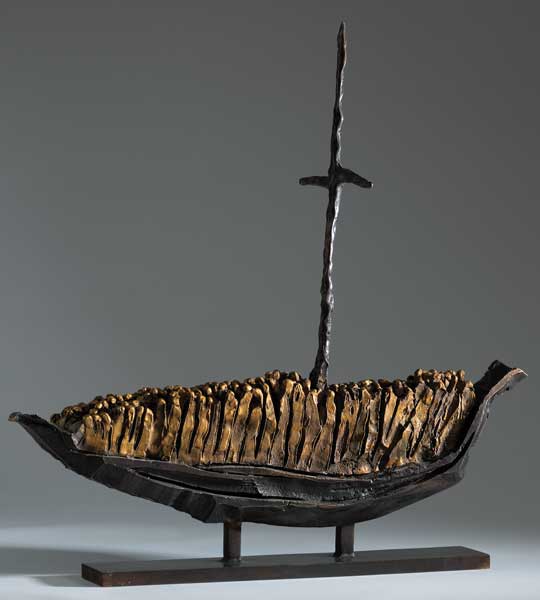 PILGRIM SHIP, 2008 by John Behan sold for �7,800 at Whyte's Auctions