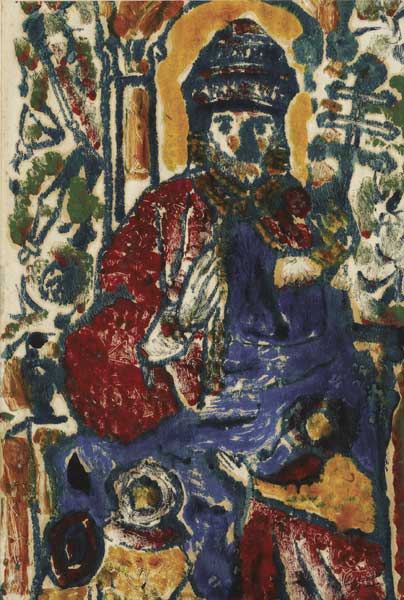 CHRIST THE KING by Evie Hone HRHA (1894-1955) at Whyte's Auctions