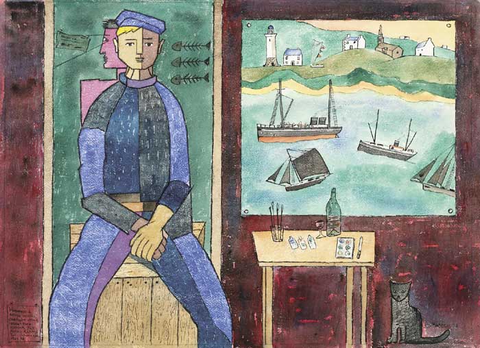 THE ARTIST, 1967-68 by Basil Ivan R�k�czi (1908-1979) at Whyte's Auctions