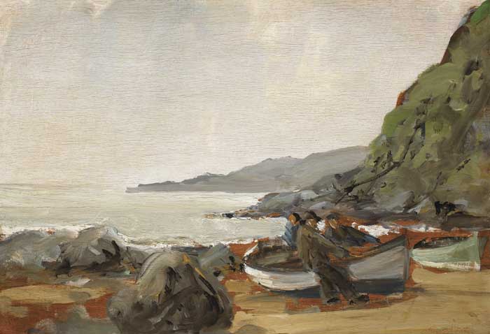 THE ANTRIM COAST by James Humbert Craig RHA RUA (1877-1944) at Whyte's Auctions