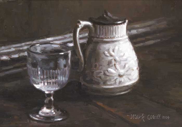 GLASS AND JUG, 2004 by Mark O'Neill (b.1963) at Whyte's Auctions