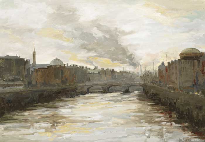 STUDY LIFFEY (I) by Leo Earley sold for �1,250 at Whyte's Auctions