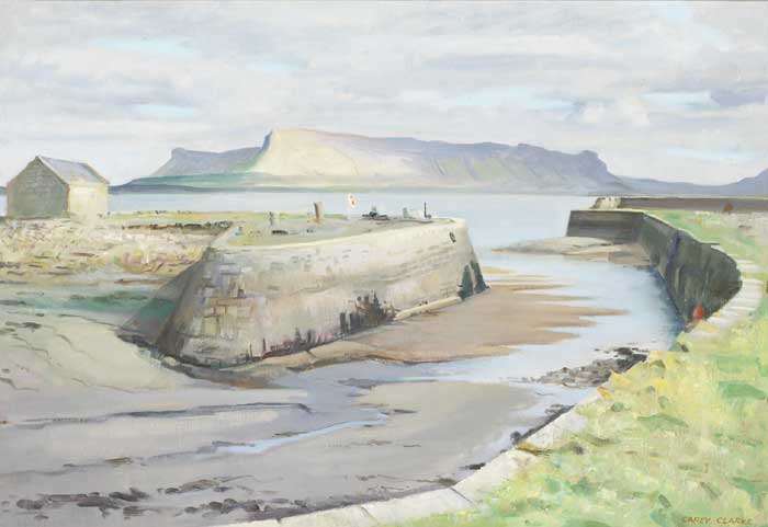 BEN BULBEN FROM RACKLEY, COUNTY SLIGO, 1994/1995 by Carey Clarke sold for �1,600 at Whyte's Auctions