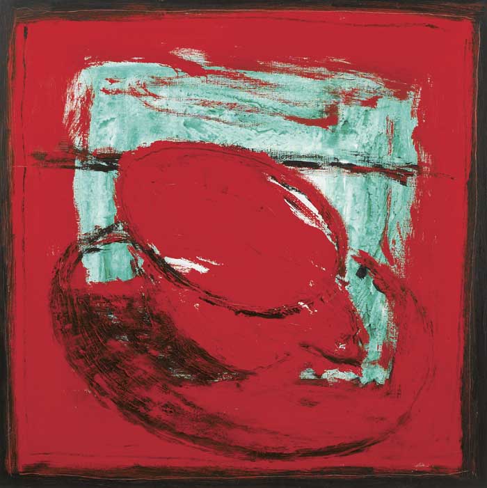 STILL LIFE WITH RED TEA CUP, 2003 by Neil Shawcross MBE RHA HRUA (b.1940) at Whyte's Auctions