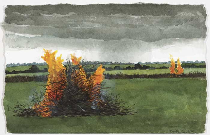 FIRE AND RAIN, 2003 by Martin Gale sold for �1,400 at Whyte's Auctions