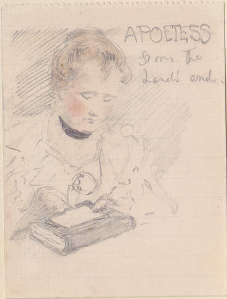 A POETESS FROM THE LAND'S END by Jack Butler Yeats RHA (1871-1957) at Whyte's Auctions