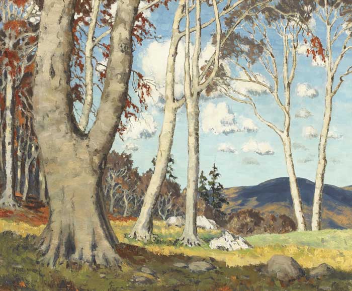 COUNTY WICKLOW WOODLAND SCENE, c.1930s by Mabel Young RHA (1889-1974) at Whyte's Auctions