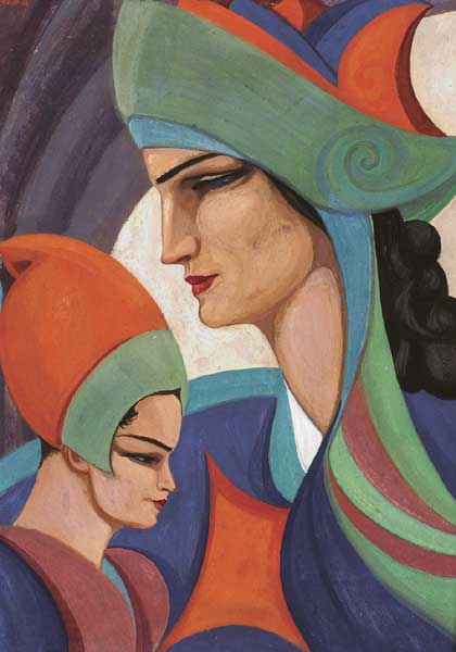 BYZANTINE MADONNA, 1934 by Harry Kernoff sold for �7,400 at Whyte's Auctions