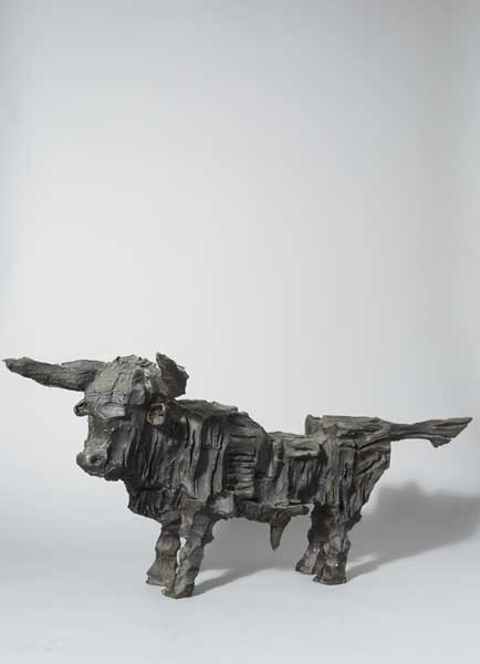 BULL, 1998 by John Behan sold for �7,400 at Whyte's Auctions