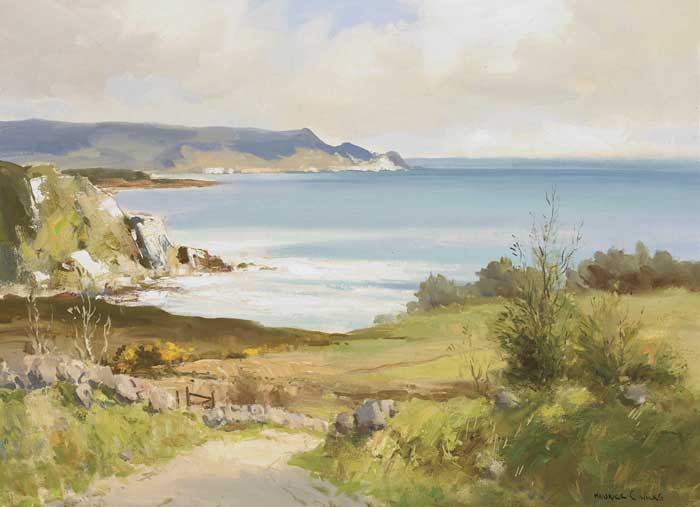 ANTRIM COAST AT DRUMNAGREAGH by Maurice Canning Wilks RUA ARHA (1910-1984) at Whyte's Auctions