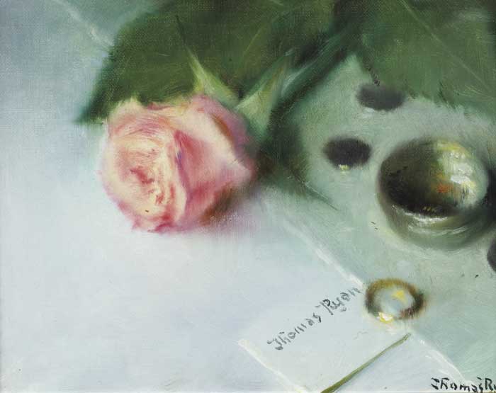 ROSE AND RING, 2002 by Thomas Ryan PPRHA (b.1929) at Whyte's Auctions