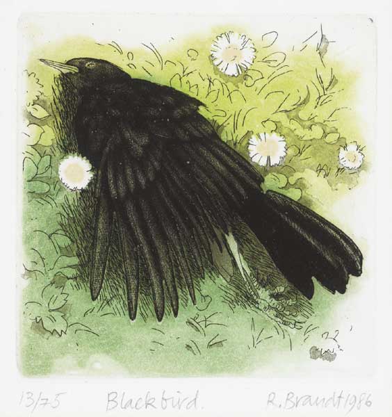 BLACKBIRD, 1986 by Ruth Brandt (1936-1989) at Whyte's Auctions