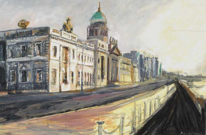 THE CUSTOMS HOUSE, DUBLIN by Margaret Seavers  at Whyte's Auctions
