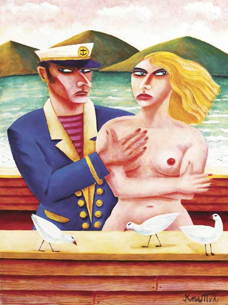 SAILOR AND HIS MOLL by Graham Knuttel (b.1954) at Whyte's Auctions