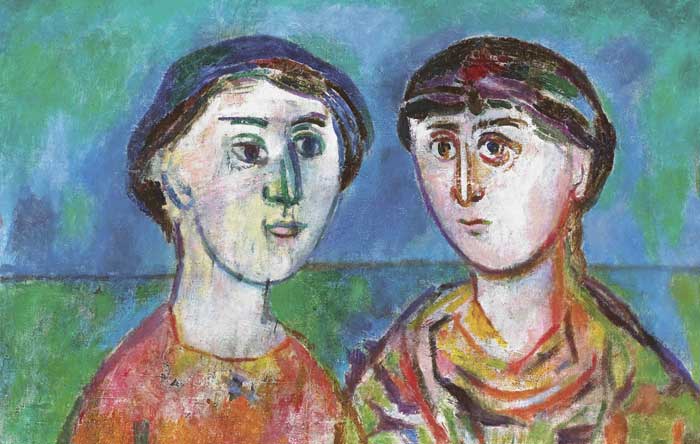 DOUBLE PORTRAIT by Stella Steyn (1907-1987) (1907-1987) at Whyte's Auctions