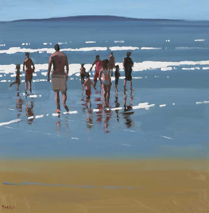ON INCH BEACH, COUNTY KERRY by John Morris (b.1958) at Whyte's Auctions