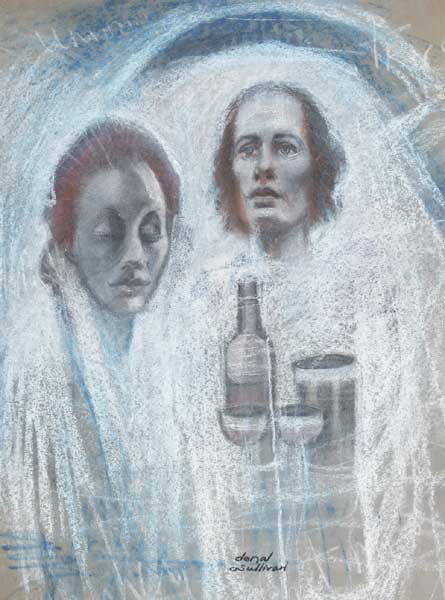 WOMEN AND WINE by Donal O'Sullivan (1945-1991) (1945-1991) at Whyte's Auctions