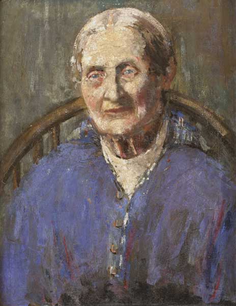 PORTRAIT OF AN ELDERLY LADY by E.M. Fearnside (fl.1884-1885) at Whyte's Auctions