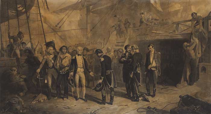 1797. Nelson On Board The San Joseph. at Whyte's Auctions