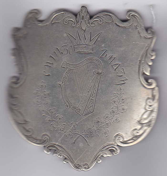 Early 19th Century ERIN GO BRAGH buckle at Whyte's Auctions