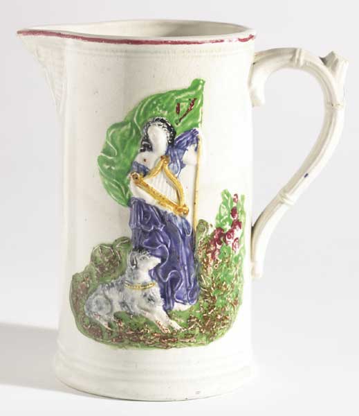Irish Patriotic Water Jug, 19th Century at Whyte's Auctions