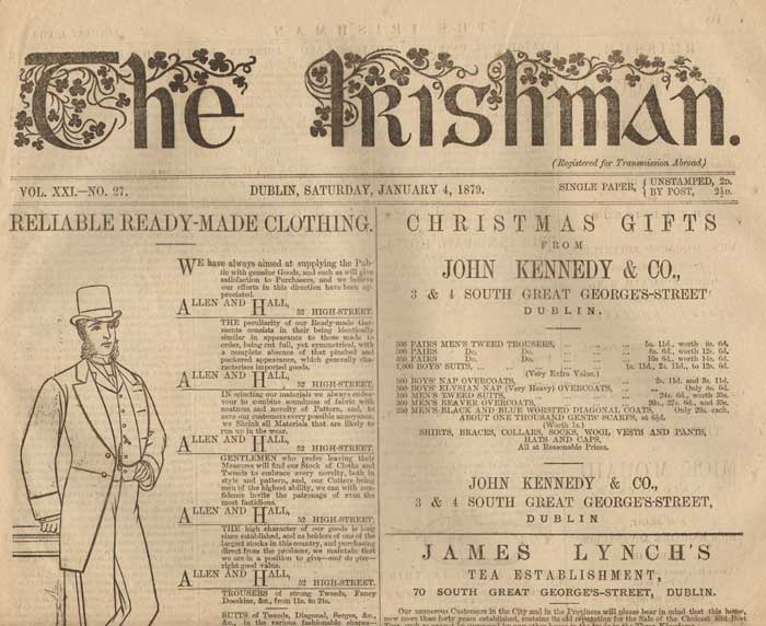 19th Century Irish Newspapers and Periodicals collection at Whyte's Auctions