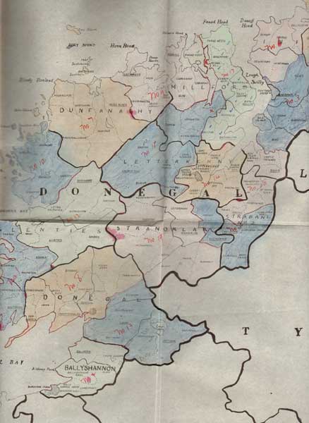 Maps: Ordnance Survey of Achill Island, North West and North East Ireland Poor Law Unions, Dublin etc. at Whyte's Auctions