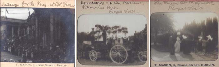 1911 Royal visit to Ireland - Collection of Photographic glass plates at Whyte's Auctions