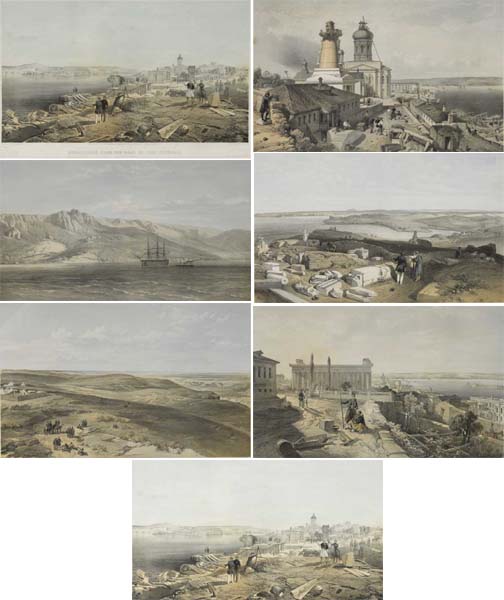 1855 The Crimea - set of coloured prints by W. Simpson at Whyte's Auctions