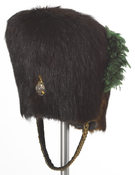 Royal Irish Fusilliers Bearskin Helmet at Whyte's Auctions