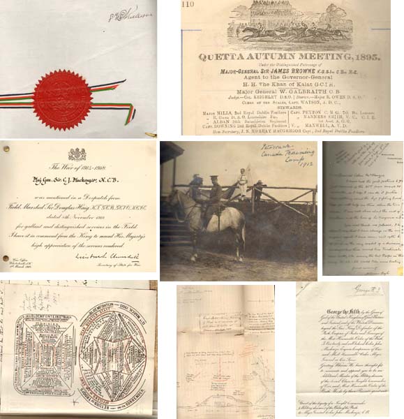 Major-General Sir Colin CJ MacKenzie KCB (1861-1956) - his album of photographs, correspondence and ephemera at Whyte's Auctions