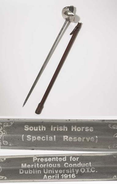 1916 Rising Presentation- A Sword to Officers Training Corps Trinity College at Whyte's Auctions