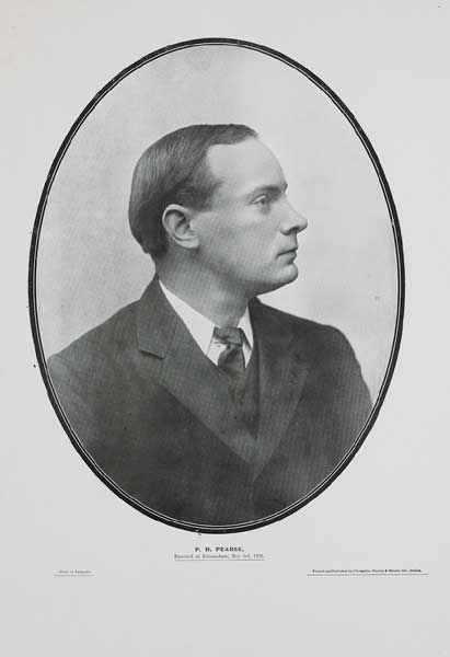 1916 Padraig Pearse Large photographic portrait print. at Whyte's Auctions
