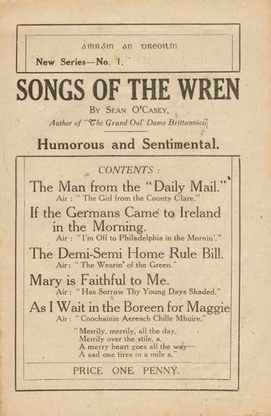 SONGS OF THE WREN at Whyte's Auctions